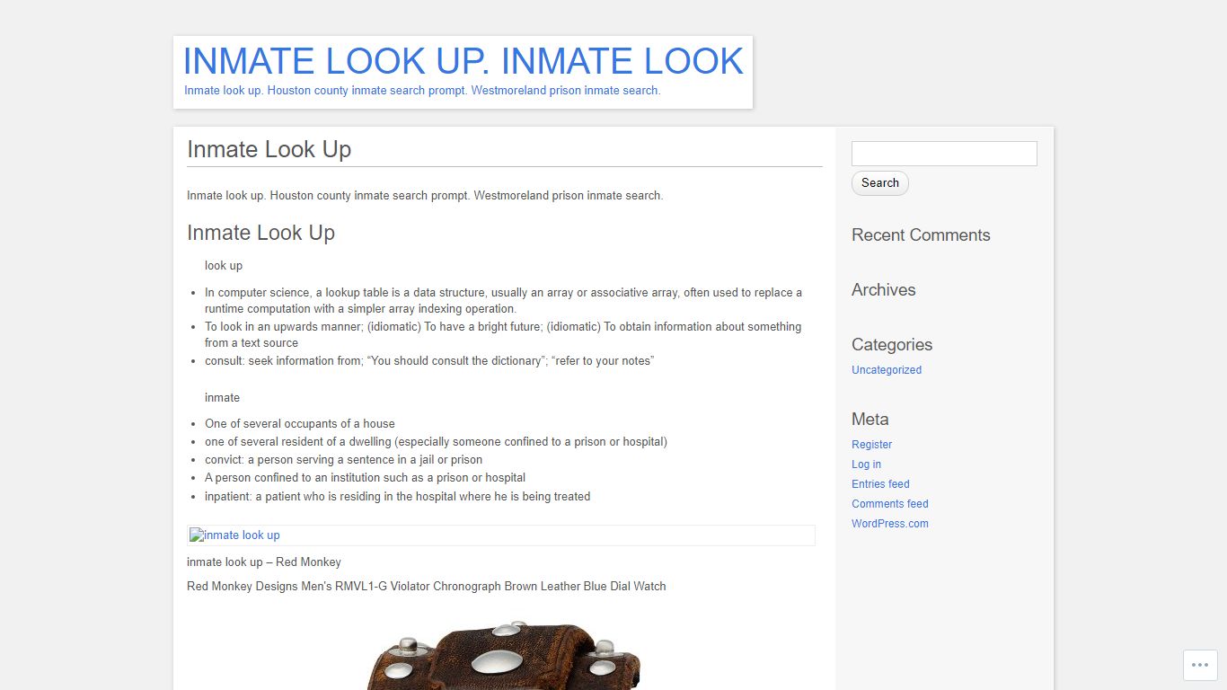Inmate look up. Houston county inmate search prompt ...